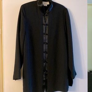 Jones New York Dress Black pant suit Sz 18W